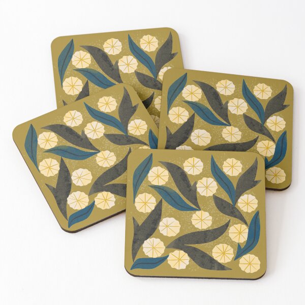 Item preview, Gold Floral designed and sold by Renea L Thull.