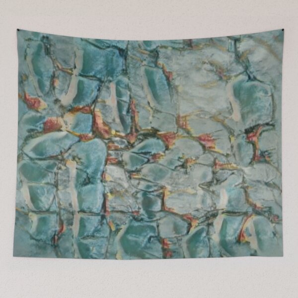Item preview, Arte abstracto de pecera designed and sold by DiscoGypsyFish.