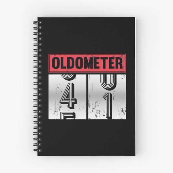 Item preview, Funny Oldometer For 41st Bday counting Years Old Birthday Gift  designed and sold by kindxinn.