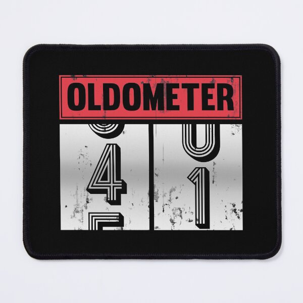 Item preview, Funny Oldometer For 41st Bday counting Years Old Birthday Gift  designed and sold by kindxinn.