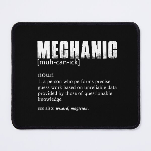 Item preview, Mechanic Definition designed and sold by TranscendFlow.
