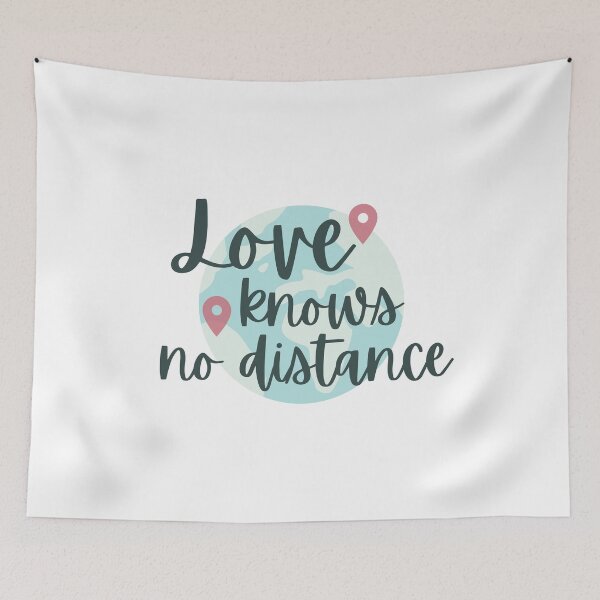 Item preview, Love Knows No Distance designed and sold by CristinCares.