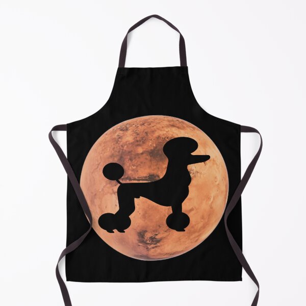 Item preview, poodle Dog Silhouette in Mars poodle lover gift designed and sold by alaechamlal.