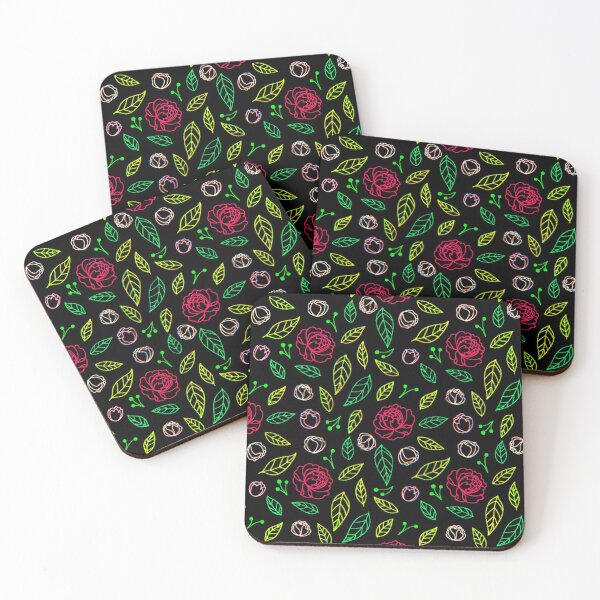 Item preview,  Roses trendy modern art ,bright,vibrant designed and sold by cutecrazytshirt.