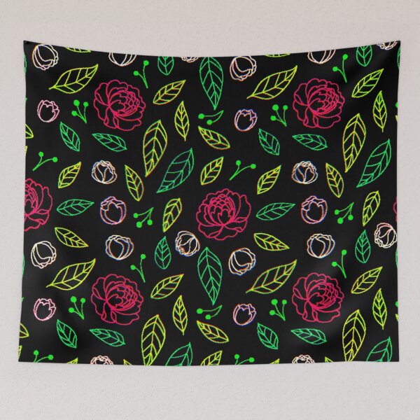 Item preview,  Roses trendy modern art ,bright,vibrant designed and sold by cutecrazytshirt.