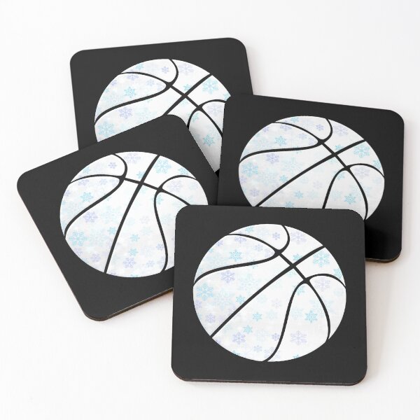 Item preview, Abstract Basketball Design - Motivational Sports - Winter Snow Watercolor designed and sold by Gaming x Sports.