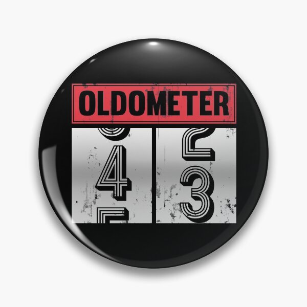 Item preview, Funny Oldometer For 43rd Bday counting Years Old Birthday Gift  designed and sold by kindxinn.