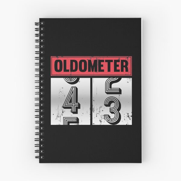 Item preview, Funny Oldometer For 43rd Bday counting Years Old Birthday Gift  designed and sold by kindxinn.