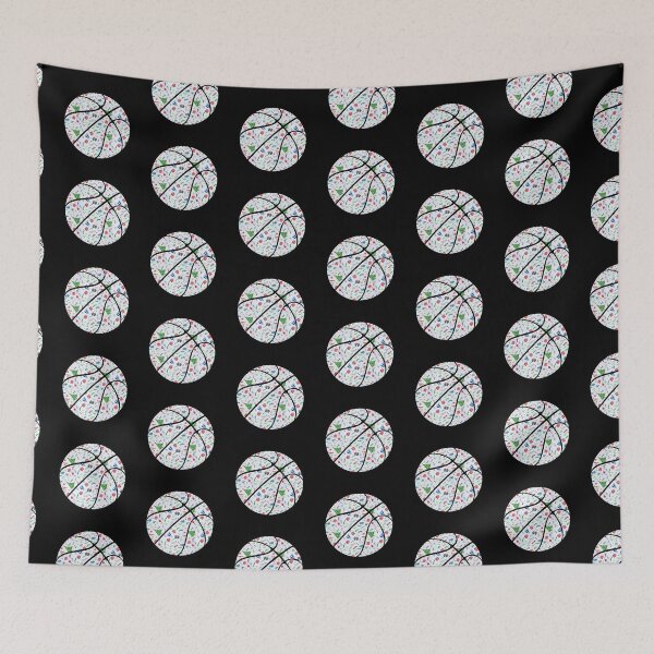 Item preview, Abstract Basketball Design - Motivational Sports - Christmas Gifts Pattern designed and sold by Gaming x Sports.
