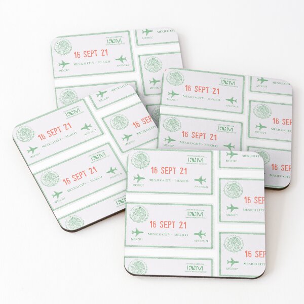 Item preview, Mexico Passport Stamp - Mexico Stamp designed and sold by Adulting Responsibly.
