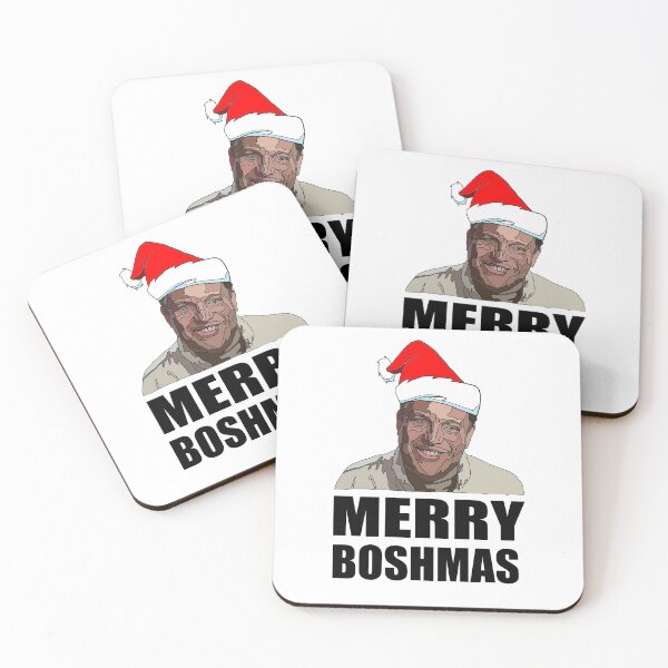 Item preview, Tom Skinner Christmas 'Merry Boshmas' designed and sold by thedesignermeme.