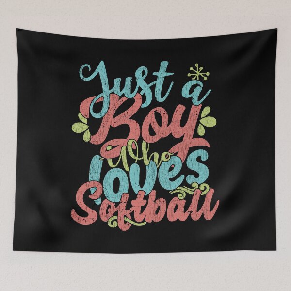 Item preview, Just A Boy Who Loves Softball Gift product designed and sold by theodoros20.