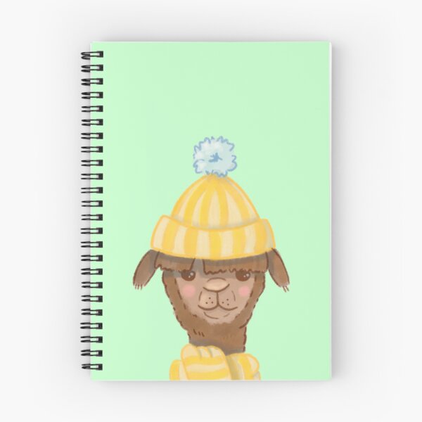 Item preview, Alpaca with Yellow hat and scarf designed and sold by 3Alpacas.