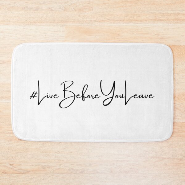 Item preview, Live Before You Leave designed and sold by YellowStation.