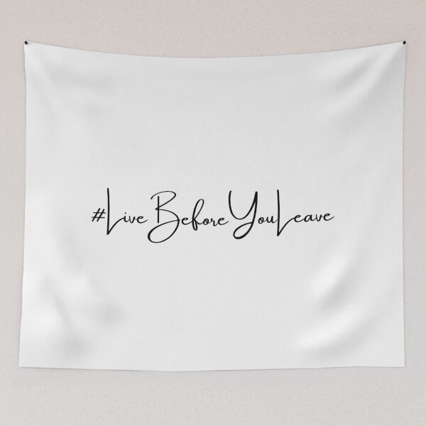 Item preview, Live Before You Leave designed and sold by YellowStation.