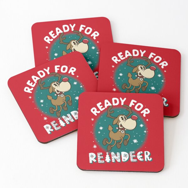 Item preview, Ready for Reindeer - Santa's Pet - Cartoon Xmas designed and sold by Nemons.