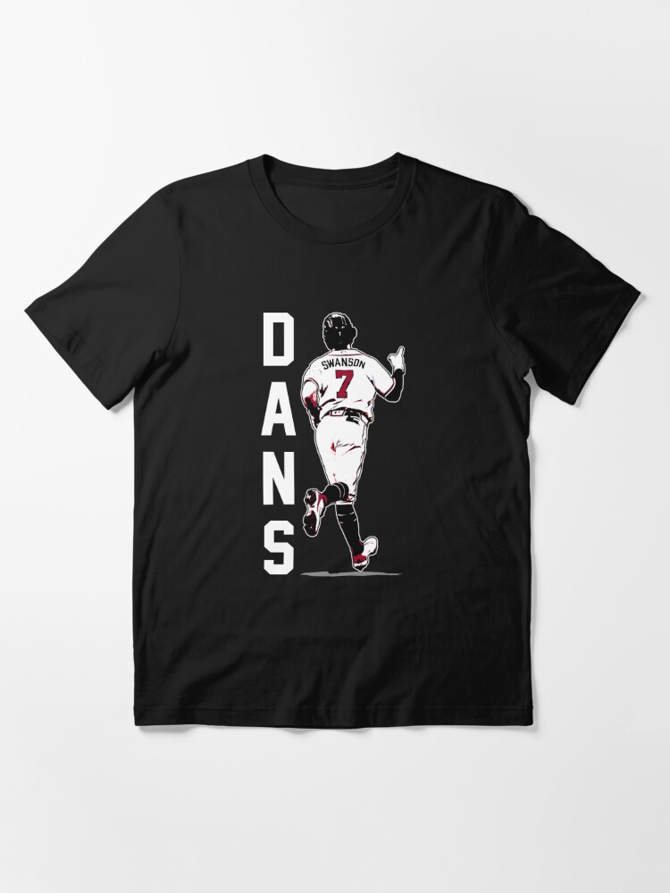 dansby swanson jersey Essential T-Shirt for Sale by madisonsummey