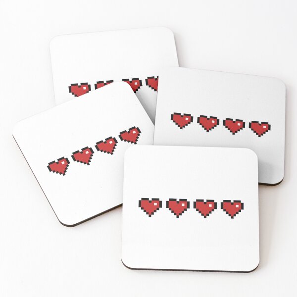 Item preview, Pixel hearts designed and sold by Sky-99.
