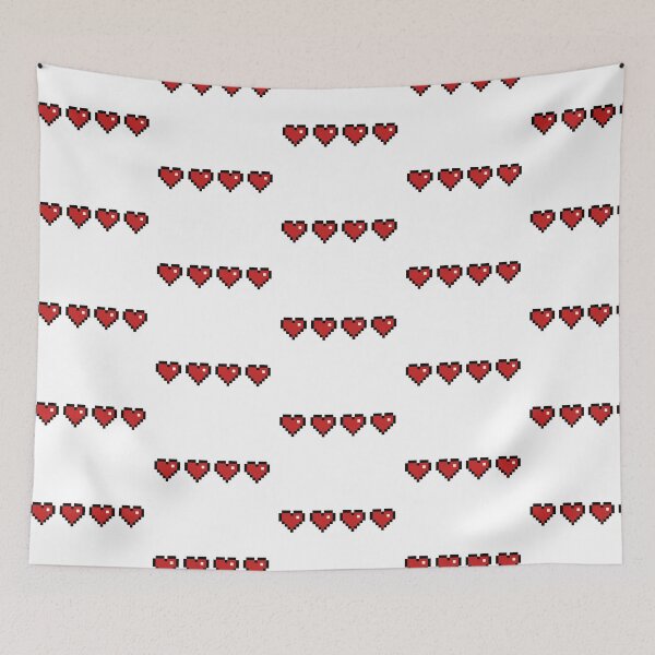 Item preview, Pixel hearts designed and sold by Sky-99.
