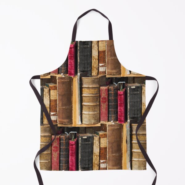 Item preview, Bookworm Vintage books in bookshelf designed and sold by UtArt.