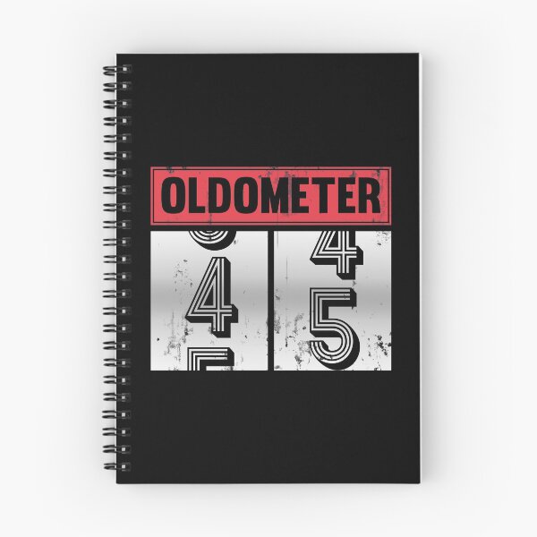 Item preview, Funny Oldometer For 45th Bday counting Years Old Birthday Gift  designed and sold by kindxinn.