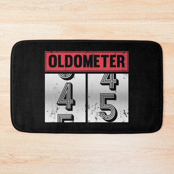 Item preview, Funny Oldometer For 45th Bday counting Years Old Birthday Gift  designed and sold by kindxinn.