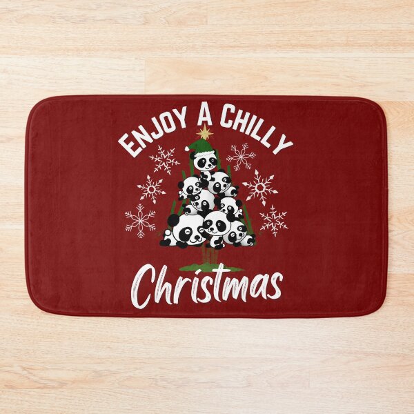 Item preview, Enjoy A Chilly Christmas Panda for Panda Lovers designed and sold by Onewivnacher.