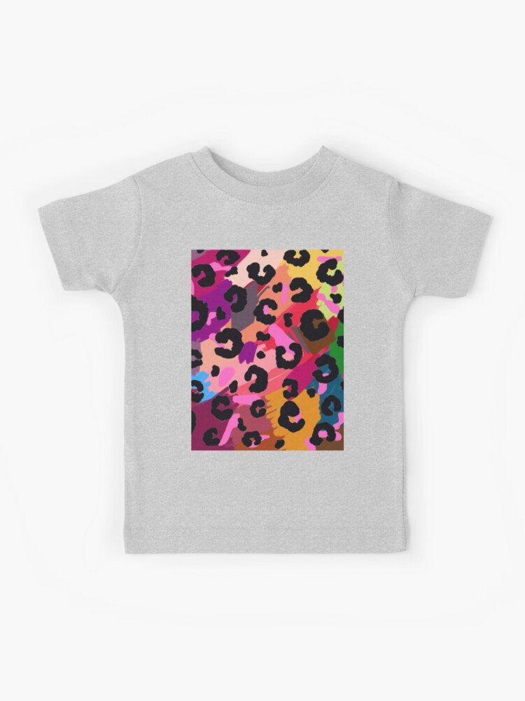 Kids T-Shirt, Abstract Leopard designed and sold by GasconyPassion
