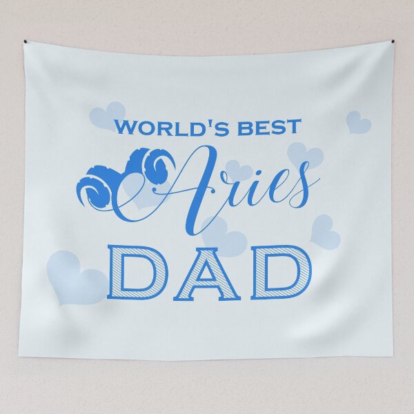 Item preview, World's Best Aries Dad - Poster Birthday designed and sold by un-artiges.