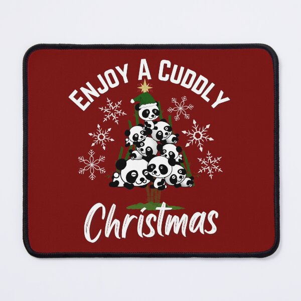 Item preview, Enjoy A Cuddly Christmas Panda for Panda Lovers designed and sold by Onewivnacher.