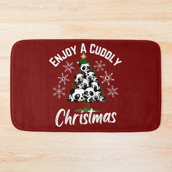 Item preview, Enjoy A Cuddly Christmas Panda for Panda Lovers designed and sold by Onewivnacher.