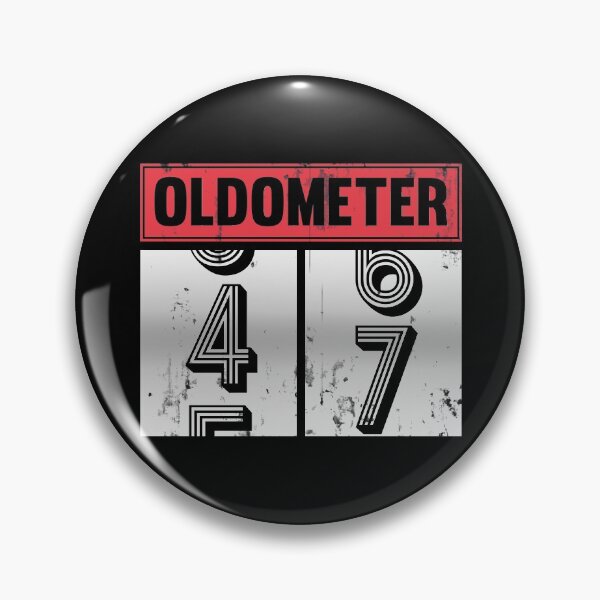 Item preview, Funny Oldometer For 47th Bday counting Years Old Birthday Gift  designed and sold by kindxinn.
