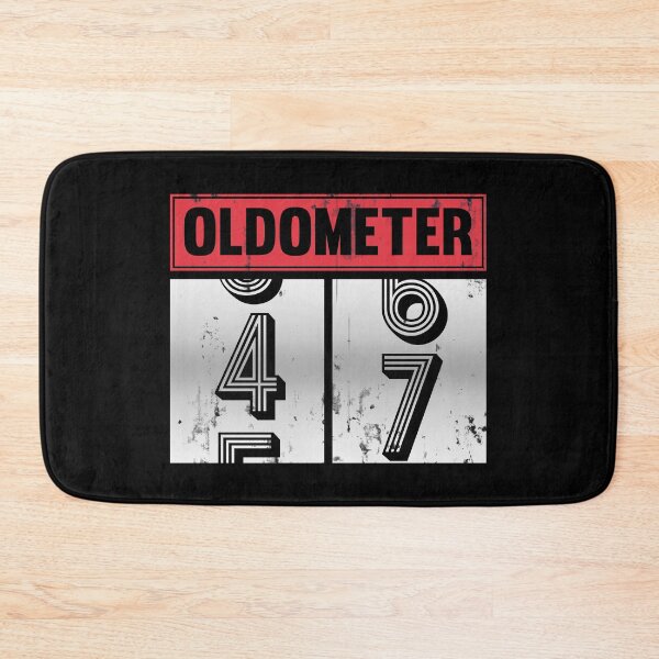 Item preview, Funny Oldometer For 47th Bday counting Years Old Birthday Gift  designed and sold by kindxinn.