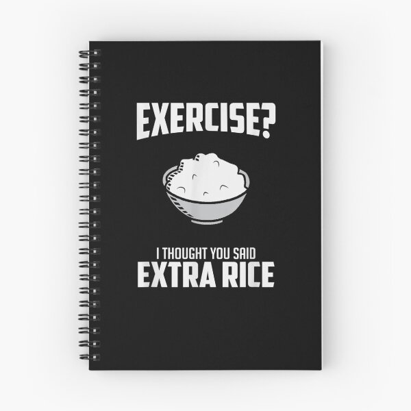 Item preview, Exercise I Thought You Said Extra Rice designed and sold by wi trendshop.