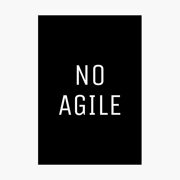 Item preview, No Agile Basic designed and sold by trendingatees.