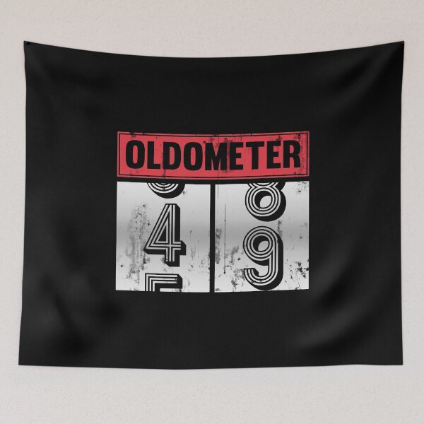 Item preview, Funny Oldometer For 49th Bday counting Years Old Birthday Gift  designed and sold by kindxinn.
