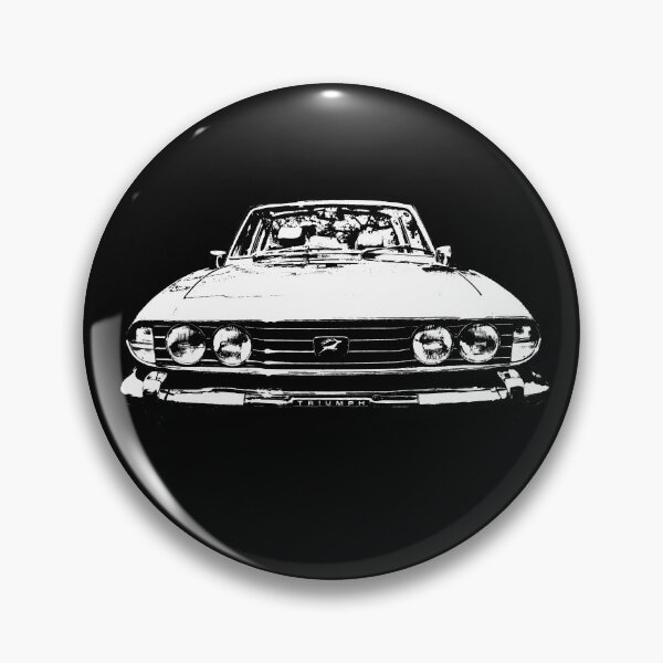 Item preview, Triumph Stag 1970s British classic car monoblock white designed and sold by soitwouldseem.