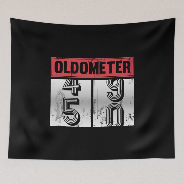 Item preview, Funny Oldometer For 50th Bday counting Years Old Birthday Gift  designed and sold by kindxinn.