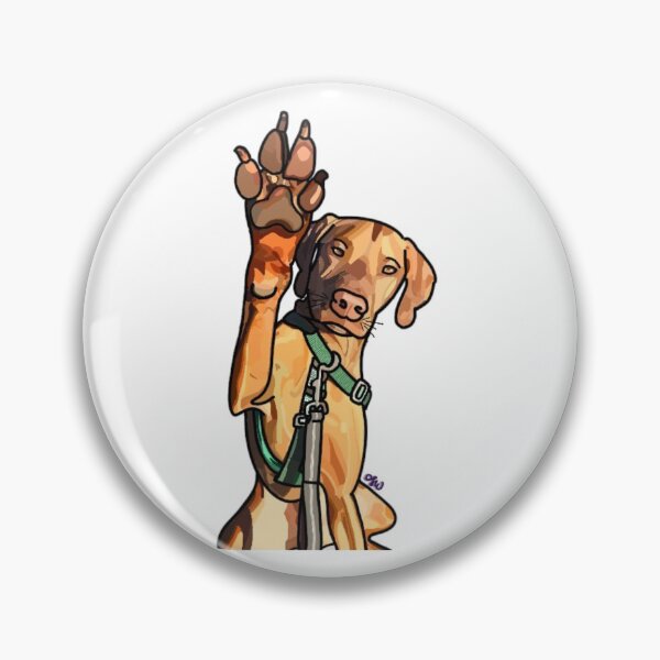 Item preview, Vizsla Original Color Block  designed and sold by doodle-mittens.