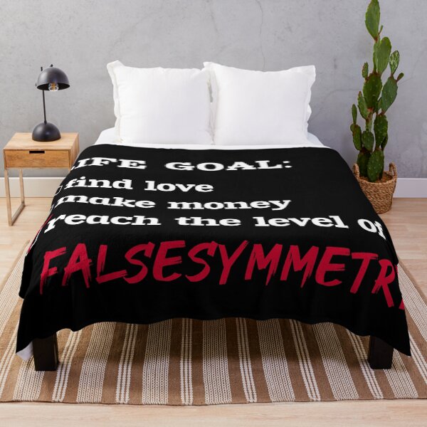 Item preview, Life goal - False Symmetry designed and sold by 2Girls1Shirt.