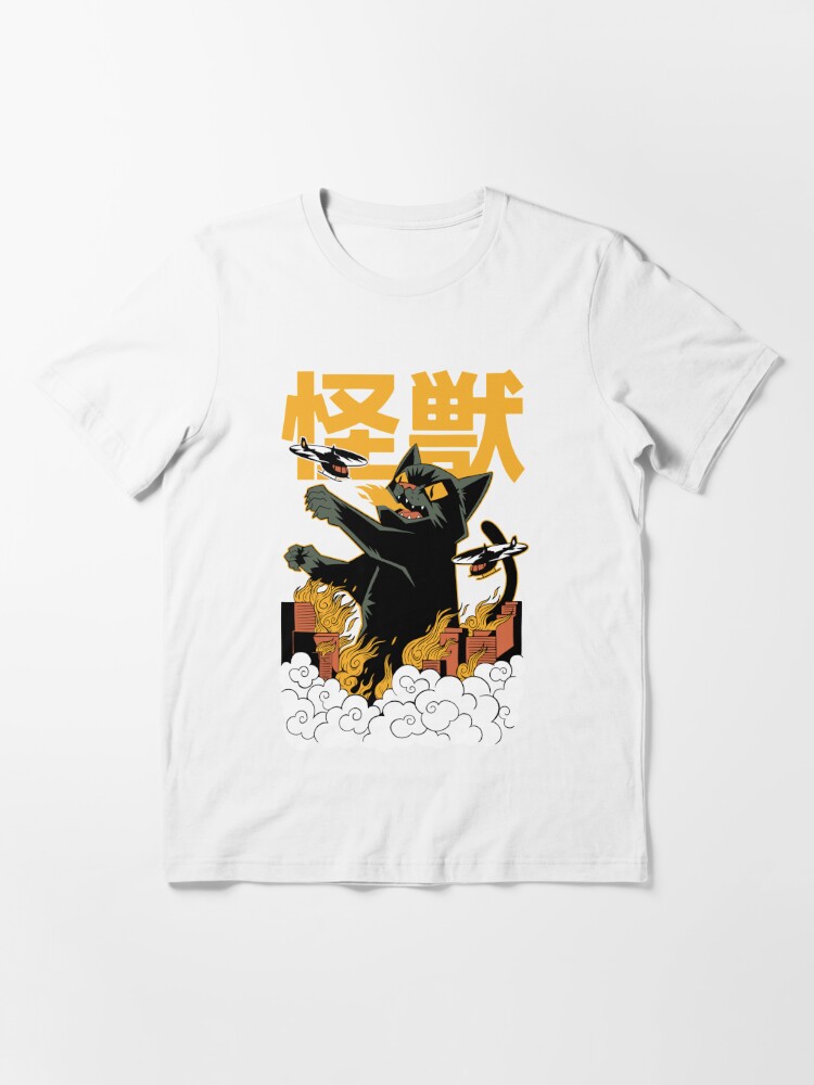 Japanese cat t on sale shirt