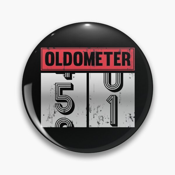 Item preview, Funny Oldometer For 51st Bday counting Years Old Birthday Gift  designed and sold by kindxinn.