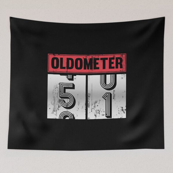 Item preview, Funny Oldometer For 51st Bday counting Years Old Birthday Gift  designed and sold by kindxinn.