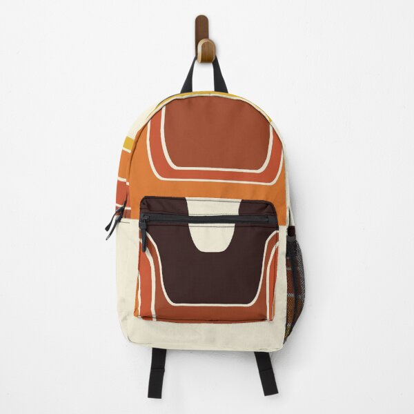 Item preview, Mod Wave Meets 1970s Orange designed and sold by MonstersMashU.