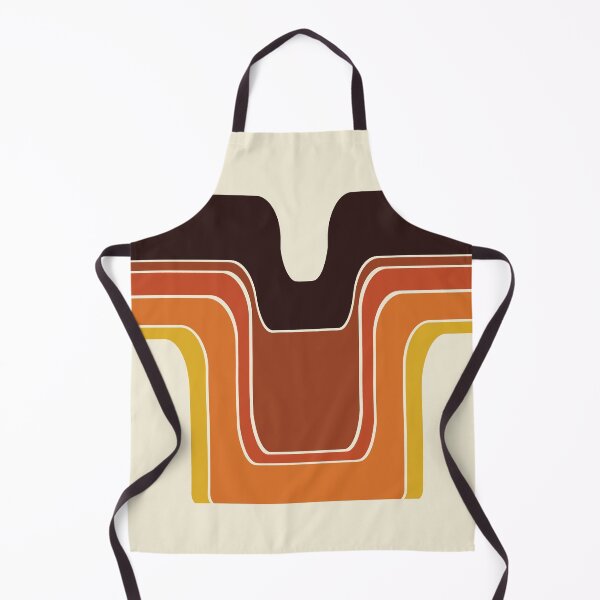 Item preview, Mod Wave Meets 1970s Orange designed and sold by MonstersMashU.