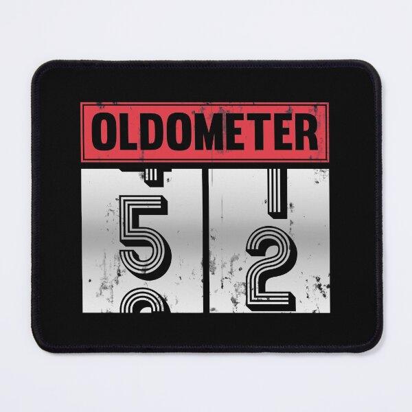 Item preview, Funny Oldometer For 52nd Bday counting Years Old Birthday Gift  designed and sold by kindxinn.