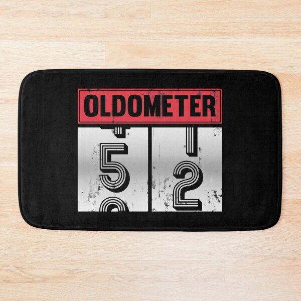 Item preview, Funny Oldometer For 52nd Bday counting Years Old Birthday Gift  designed and sold by kindxinn.