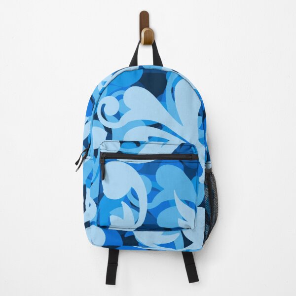 Item preview, Oceanic Swirls - Abstract Blue Floral Pattern designed and sold by DonneeCreations.