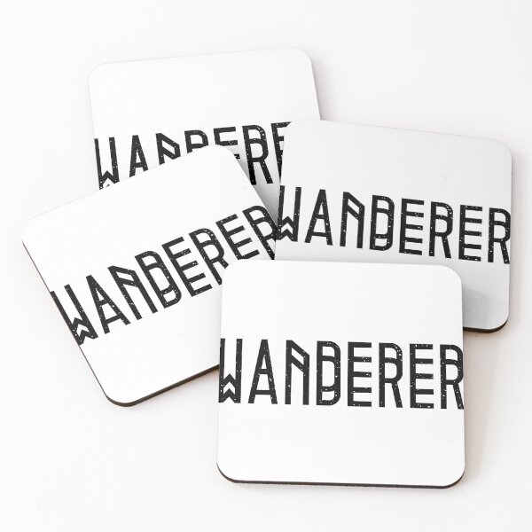 Item preview, Wanderer Elongated Typography designed and sold by Parag's Travel Shop.