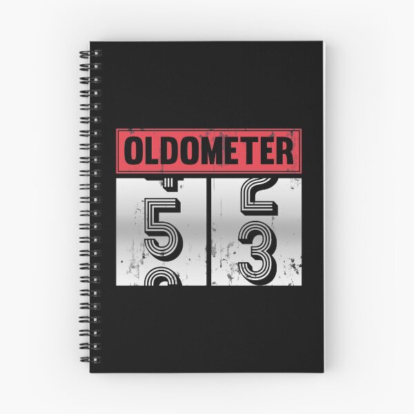 Item preview, Funny Oldometer For 53rd Bday counting Years Old Birthday Gift  designed and sold by kindxinn.